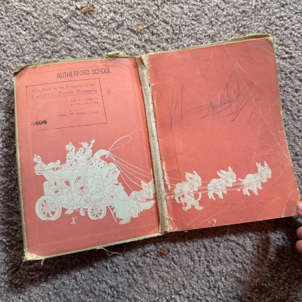 Vintage 1940s Walt Disney Pinocchio Dorothy Baruch Childrens Book